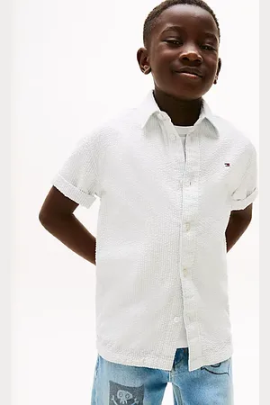 Tommy Hilfiger Short Sleeve Seersucker Shirt