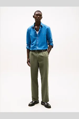 Tommy Hilfiger Murray Herringbone Tapered Leg Chinos