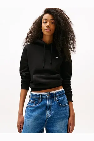 Tommy Hilfiger Flag Embroidery Drawstring Hoody