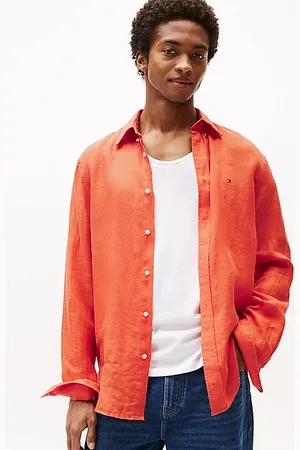 Tommy Hilfiger Regular Fit Pure Linen Shirt