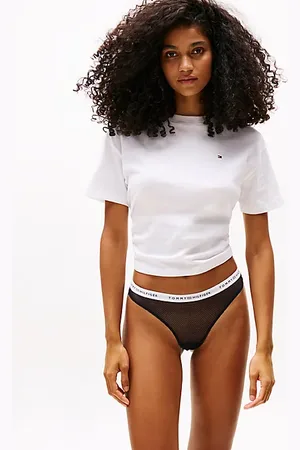 Tommy Hilfiger Waistband Logo Lace Thong