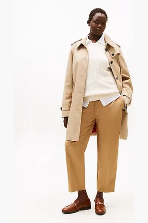 Tommy Hilfiger Curve Slim Straight Leg Ankle Chinos