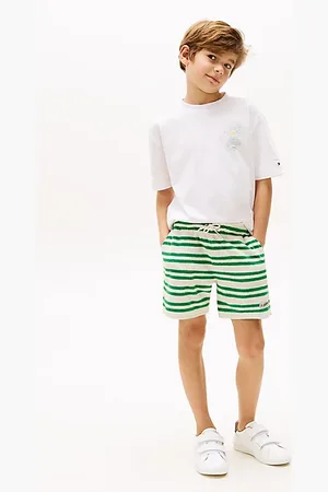 Tommy Hilfiger Logo Patch Terry Sweat Shorts