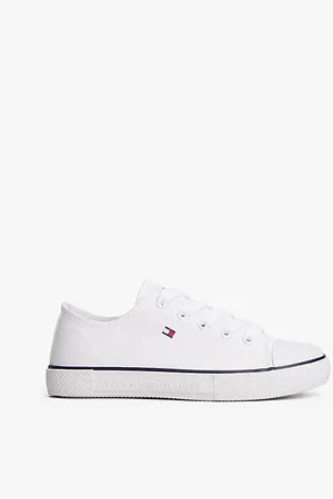 Tommy Hilfiger Canvas Logo Trainers