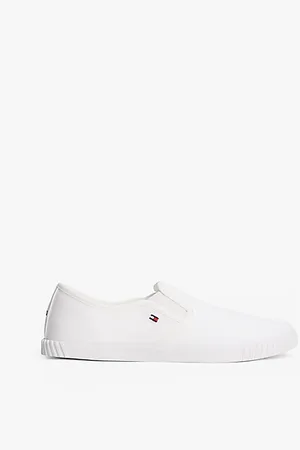 Tommy Hilfiger Canvas Slip-On Trainers