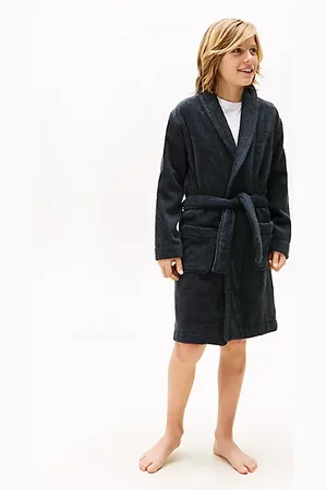 Tommy Hilfiger Signature Back Logo Bathrobe