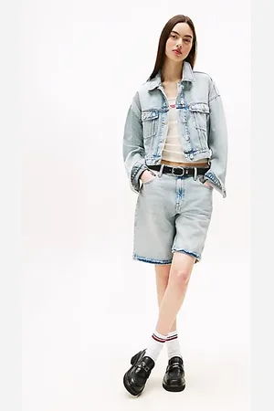 Tommy Hilfiger Mia Relaxed Denim Bermuda Shorts