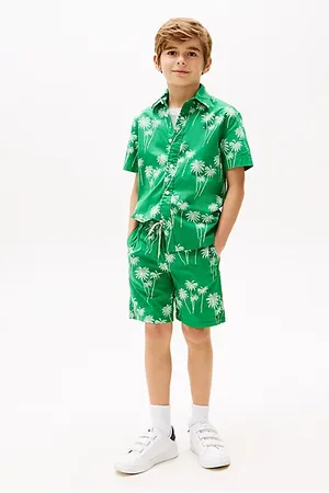 Tommy Hilfiger Floral Print Poplin Shorts