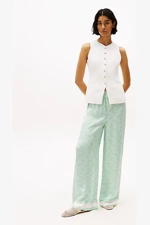 Tommy Hilfiger Sateen Loose Trousers