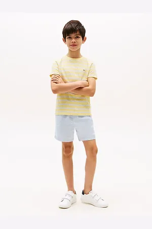 Tommy Hilfiger Linen Blend Drawstring Shorts