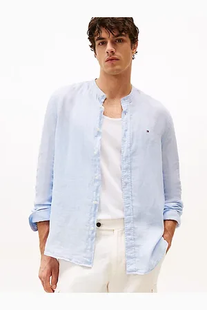 Tommy Hilfiger Washed Pure Linen Shirt