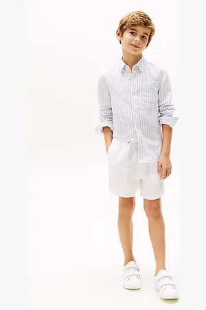 Tommy Hilfiger Linen Blend Drawstring Shorts