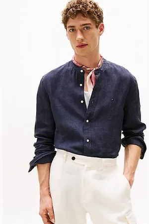 Tommy Hilfiger Washed Pure Linen Shirt