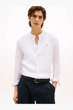 Tommy Hilfiger Washed Pure Linen Shirt
