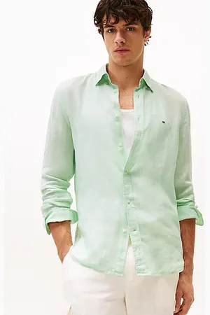 Tommy Hilfiger Regular Fit Pure Linen Shirt