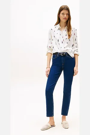 Tommy Hilfiger High Rise Slim Ankle Jeans
