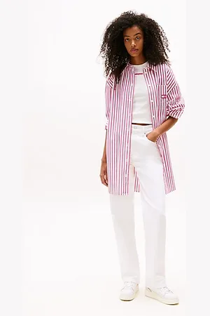 Tommy Hilfiger Oversized Mini Shirt Dress