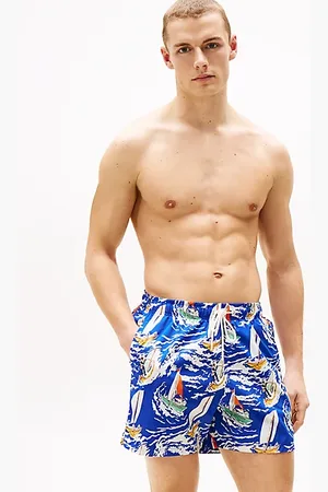 Tommy Hilfiger Print Mid Length Swim Trunks