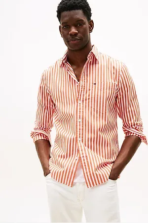 Tommy Hilfiger TH Flex Regular Fit Stripe Shirt