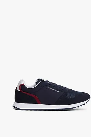 Tommy Hilfiger Suede Mixed Texture Cleat Trainers