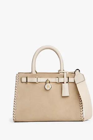 Tommy Hilfiger The American Icon Suede Tote Bag