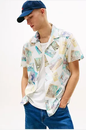 Tommy Hilfiger Regular Fit Print Short Sleeve Shirt