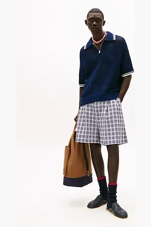 Tommy Hilfiger The Runway Collection Wide Leg Chino Shorts