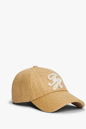 Tommy Hilfiger The Runway Collection Raffia Baseball Cap