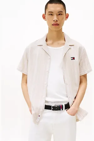 Tommy Hilfiger Regular Fit Textured Short Sleeve Shirt