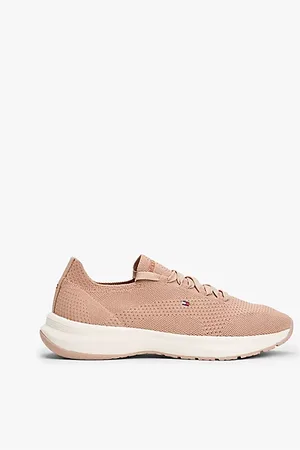 Tommy Hilfiger Flag Embroidery Knit Trainers