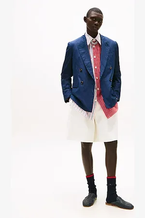 Tommy Hilfiger The Runway Collection Wide Leg Chino Shorts