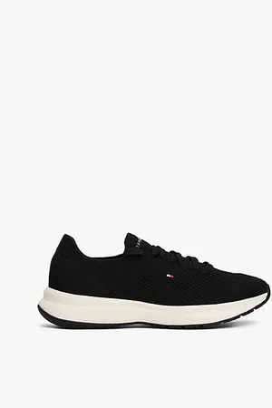 Tommy Hilfiger Flag Embroidery Knit Trainers