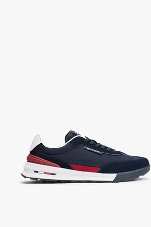 Tommy Hilfiger Retro Suede Mix Trainers