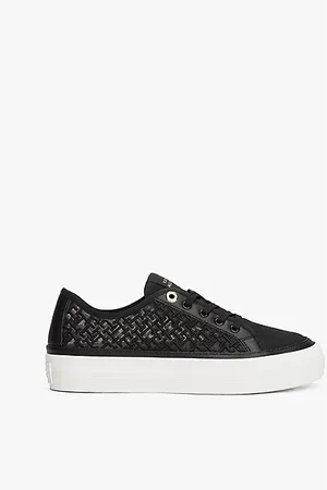 Tommy Hilfiger TH Monogram Embroidery Mesh Trainers