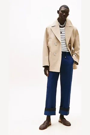 Tommy Hilfiger The Runway Collection Oversized Cropped Chinos