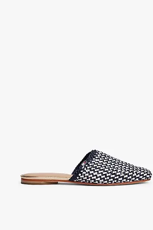 Tommy Hilfiger The Runway Collection TH Monogram Crochet Mules