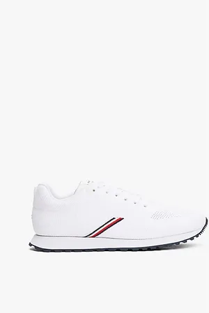 Tommy Hilfiger Contrast Texture Knit Trainers