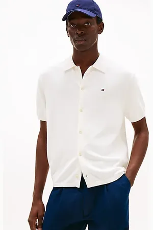 Tommy Hilfiger Regular Fit Knit Short Sleeve Overshirt