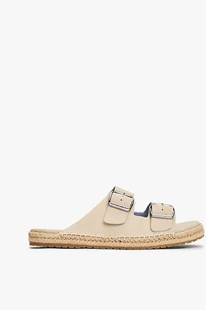 Tommy Hilfiger Suede Flexible Sole Buckle Sandals