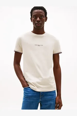 Tommy Hilfiger Signature Tipped Slim Knit T-Shirt