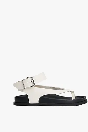 Tommy Hilfiger Ankle Strap Leather Sandals
