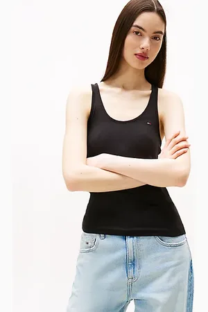 Tommy Hilfiger Ribbed Racerback Tank Top