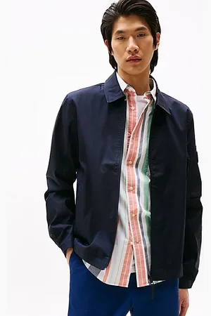 Tommy Hilfiger Performance Rubberised Logo Patch Shacket