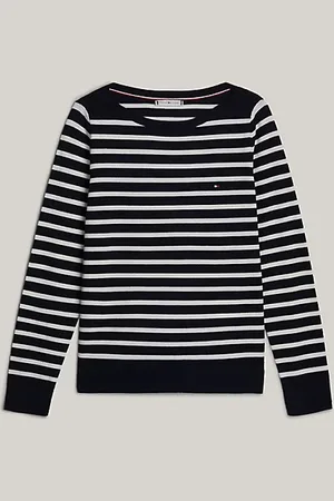 Tommy Hilfiger Adaptive Boat Neck Jersey Jumper