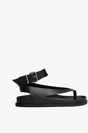Tommy Hilfiger Ankle Strap Leather Sandals