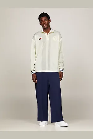 Tommy Hilfiger Dual Gender Varsity Mesh Panel Rugby Shirt