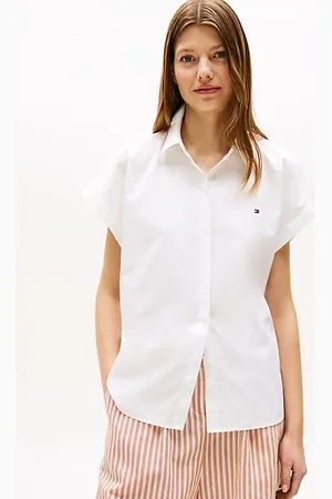 Tommy Hilfiger Relaxed Fit Short Sleeve Poplin Shirt