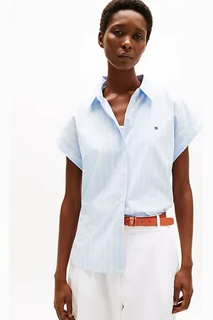 Tommy Hilfiger Relaxed Fit Short Sleeve Poplin Shirt