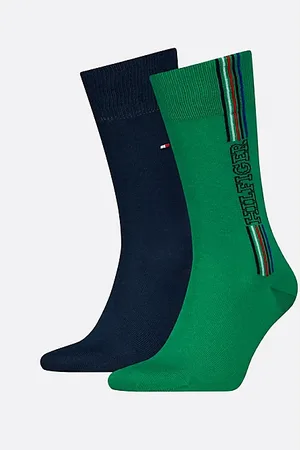 Tommy Hilfiger 2-Pack Hilfiger Monotype Stripe Socks