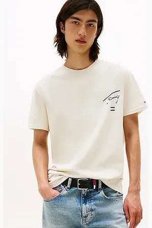 Tommy Hilfiger Signature Back Logo Crew Neck T-Shirt